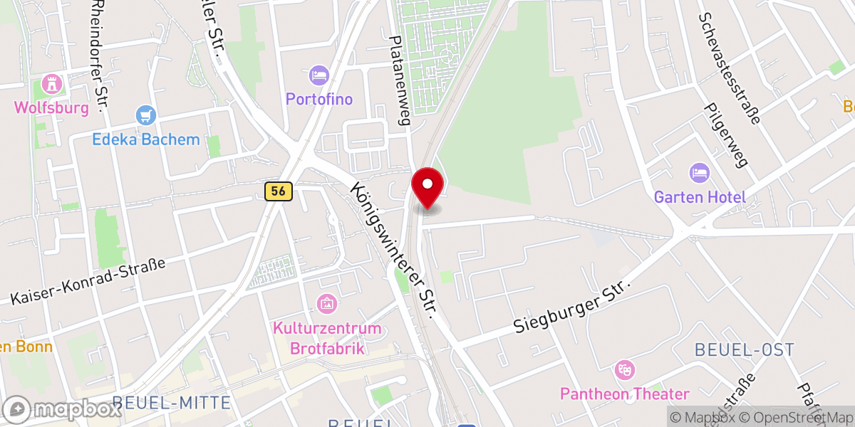 Map showing location of VEREINIGTE PFINGSTGEMEINDE IN DEUTSCHLAND E.V.