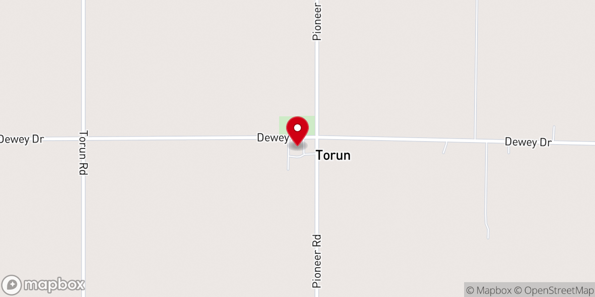 Map showing location of St. Mary's Catholic Church, Torun