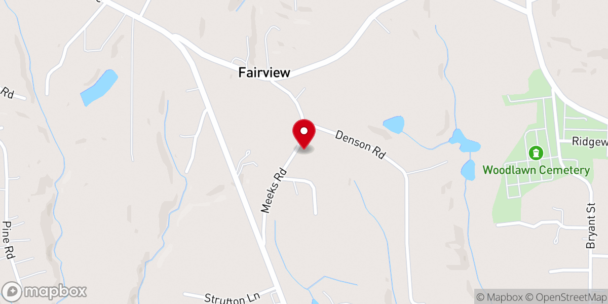 Map showing location of The Gospel Road Fellowship