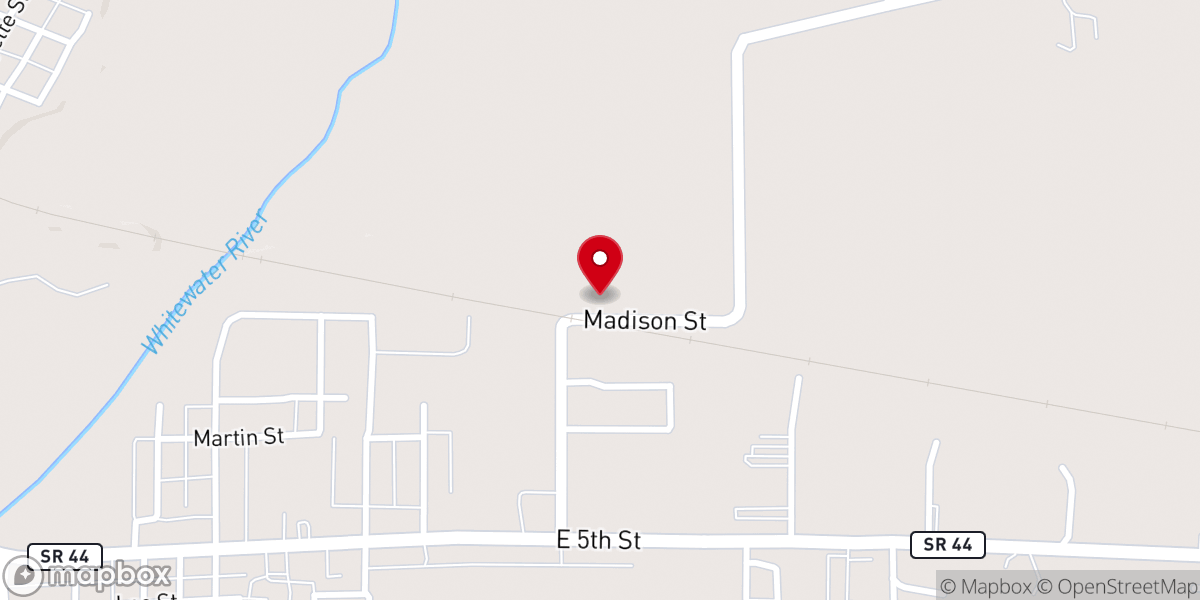 Map showing location of Crosspointe Biker Church