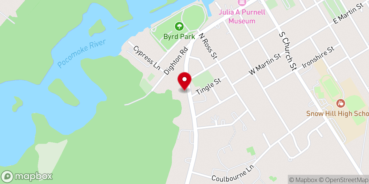 Map showing location of Free Indeed Ministries Inc.