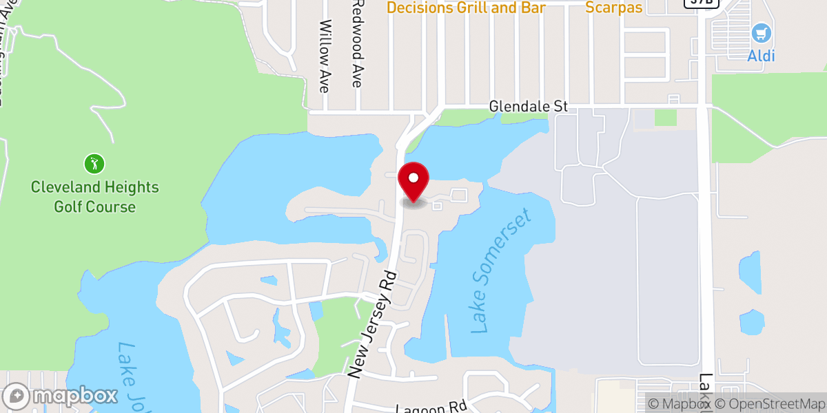 Map showing location of United Women's Club