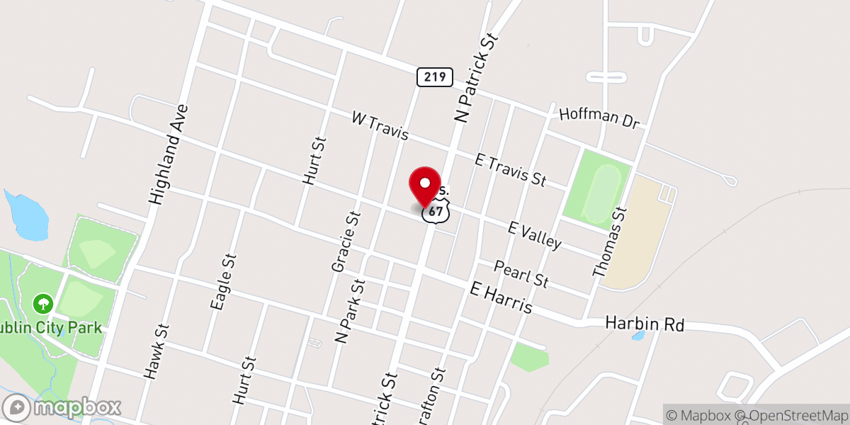 Map showing location of Calvary Fellowship / Feed my Sheep Ministry