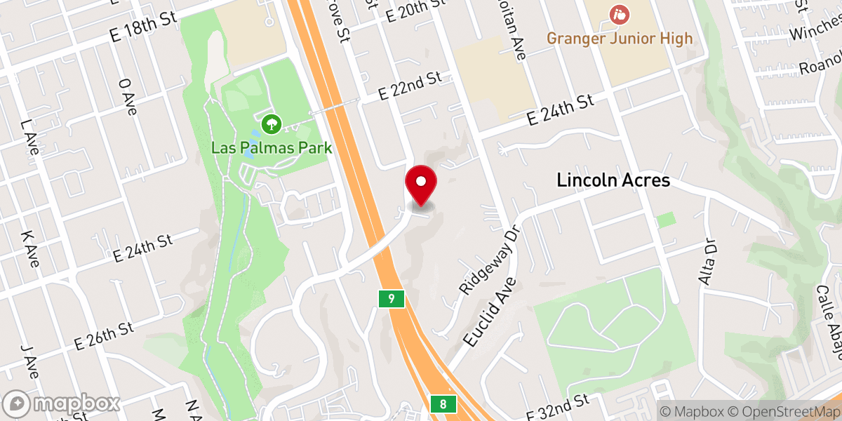 Map showing location of Ablaze For Jesus Christian Fellowship