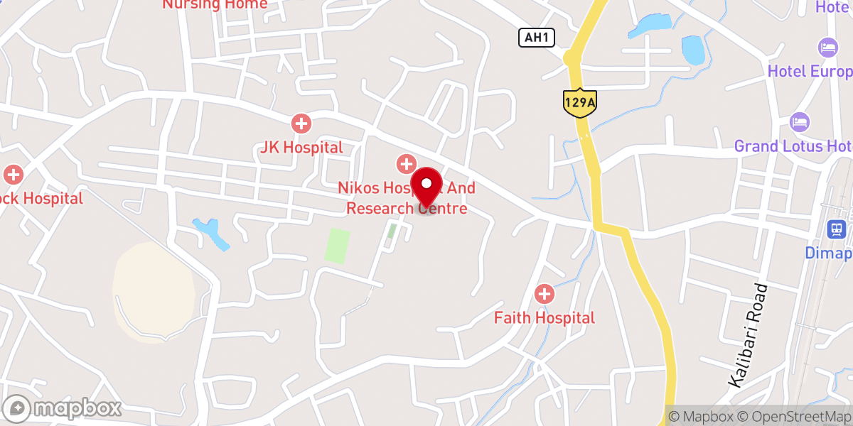 Map showing location of IPC Church