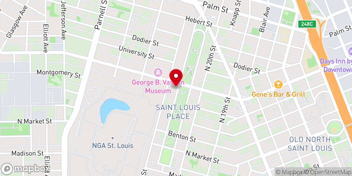 Map showing location of Abyssinian Baptist Church