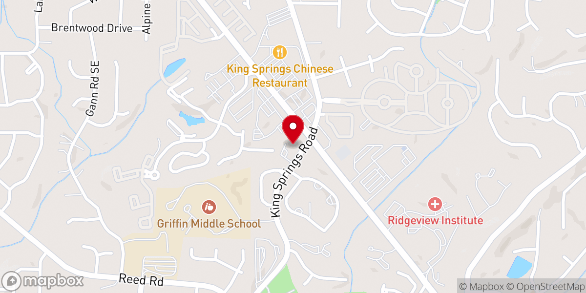 Map showing location of Self-Realization Fellowship