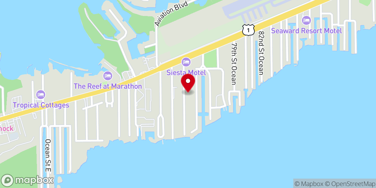 Map showing location of Marathon Church of God