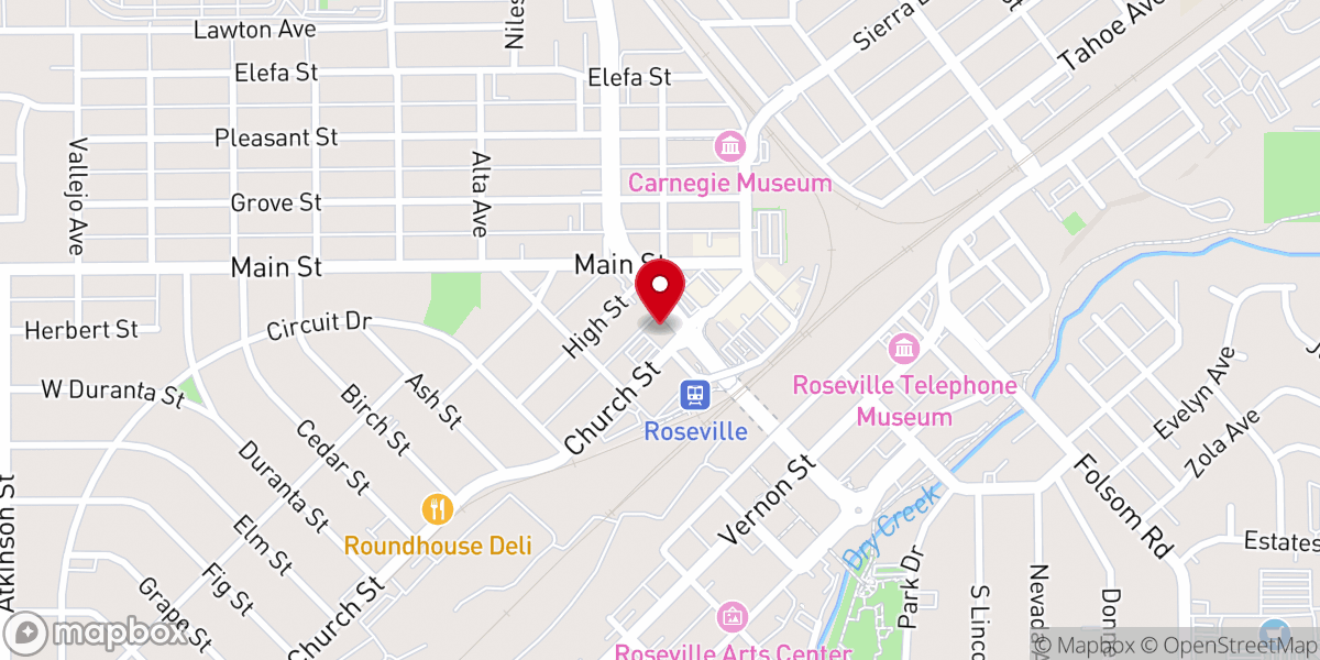 Map showing location of First United Methodist Church