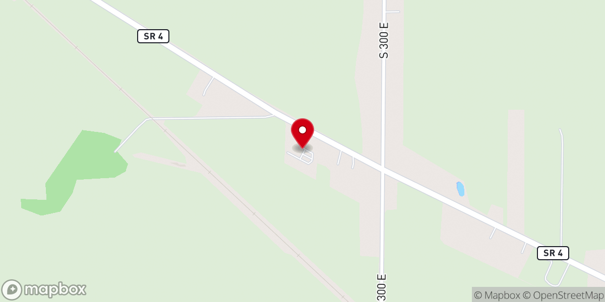 Map showing location of Salem Chapel UMC