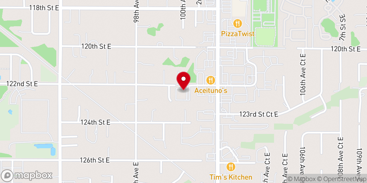 Map showing location of Experience Church.tv