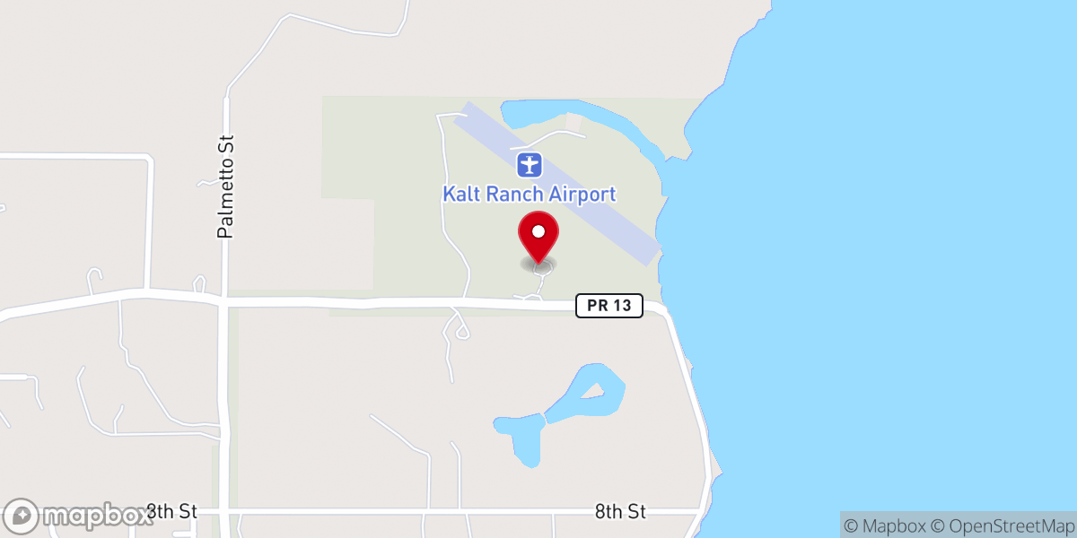 Map showing location of The Big Tree