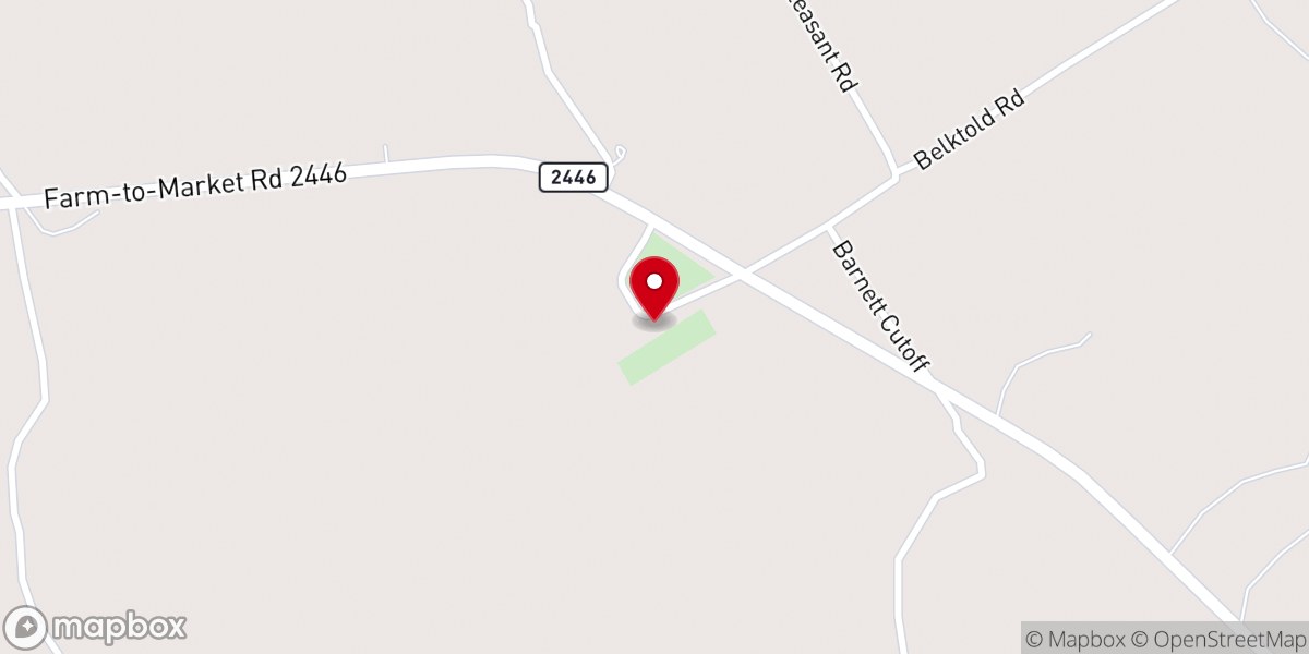Map showing location of Crossroads Fellowship of Robertson County