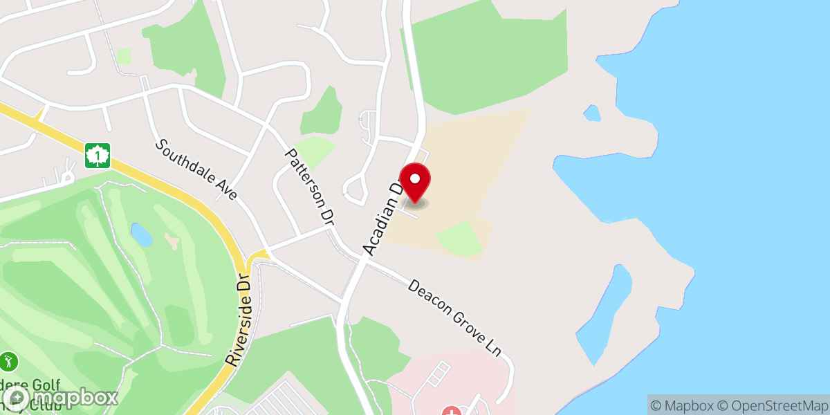 Map showing location of Kings Church Charlottetown