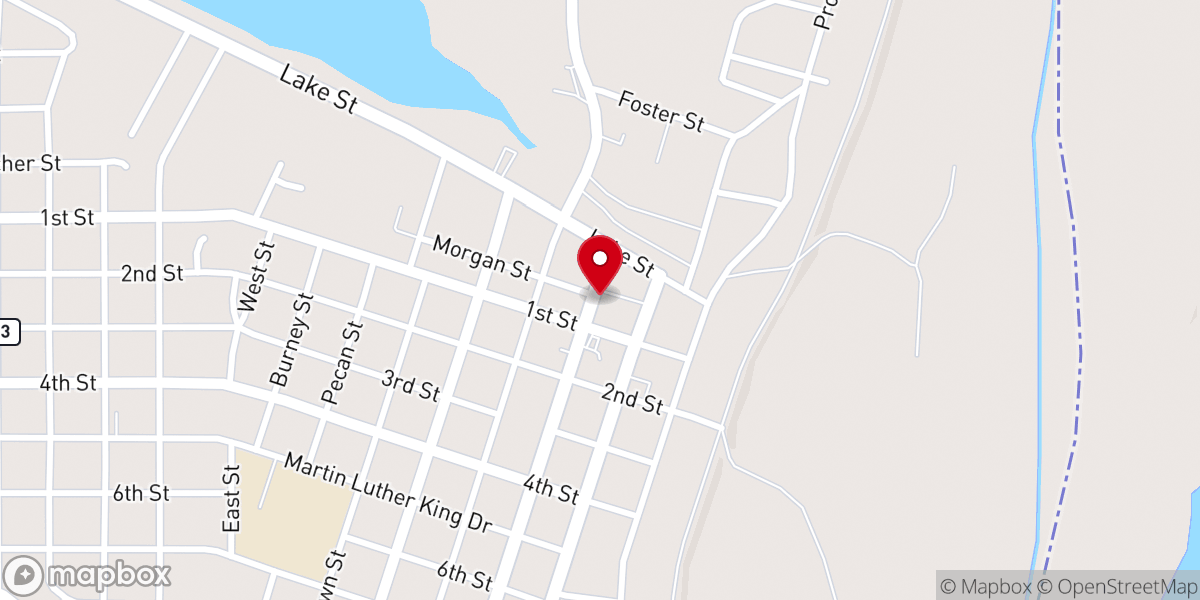 Map showing location of Together for Hope – Louisiana