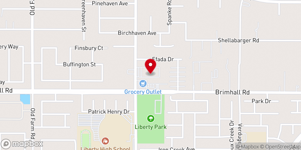 Map showing location of New Life Church - Northwest Campus