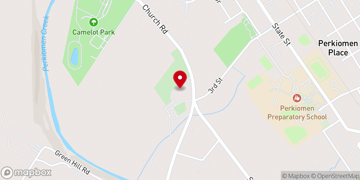 Map showing location of Cub Pack 244
