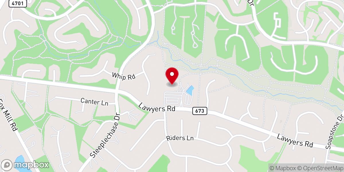 Map showing location of Saint John Neumann Catholic Church