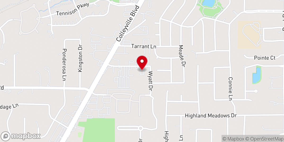 Map showing location of Home City Church