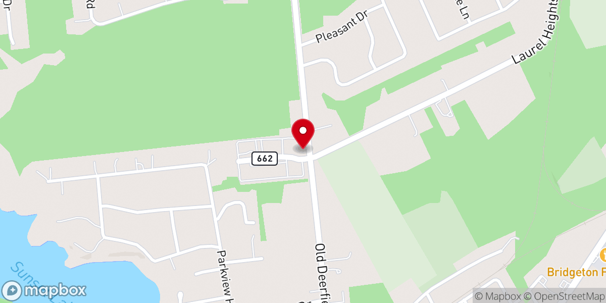 Map showing location of First Wesleyan Church