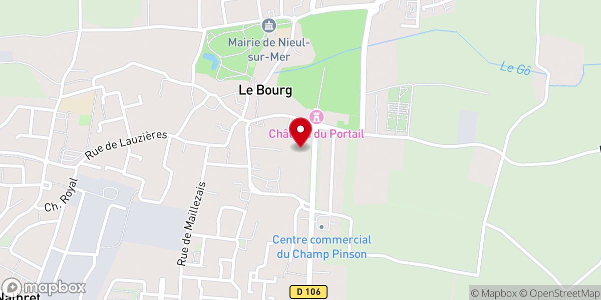 Map showing location of Communauté Contemplative Sainte Jeanne d'Arc
