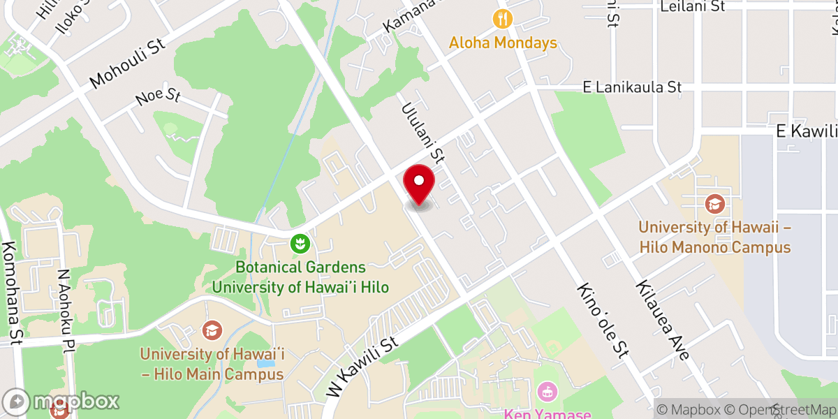 Map showing location of Baptist Collegiate Ministries
