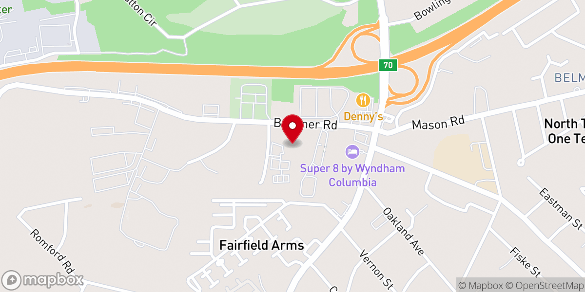 Map showing location of Faith Hope & Charity Deliverance Temple Church