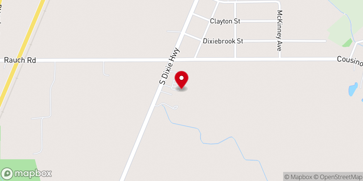 Map showing location of Victory Temple Church of God