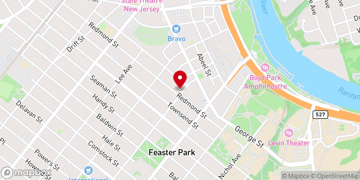 Map showing location of Victory Christian Center