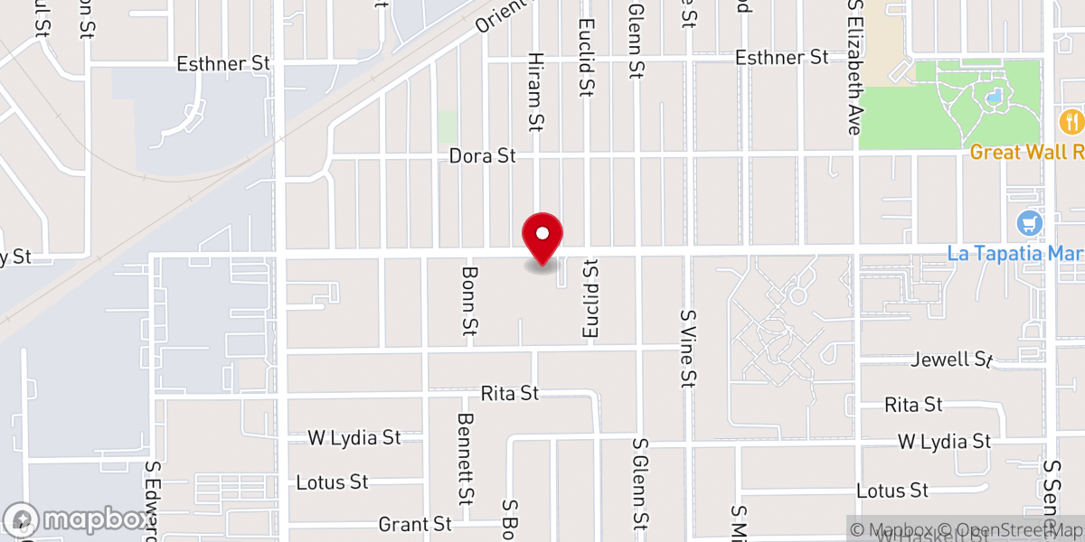Map showing location of First Pentecostal United Church