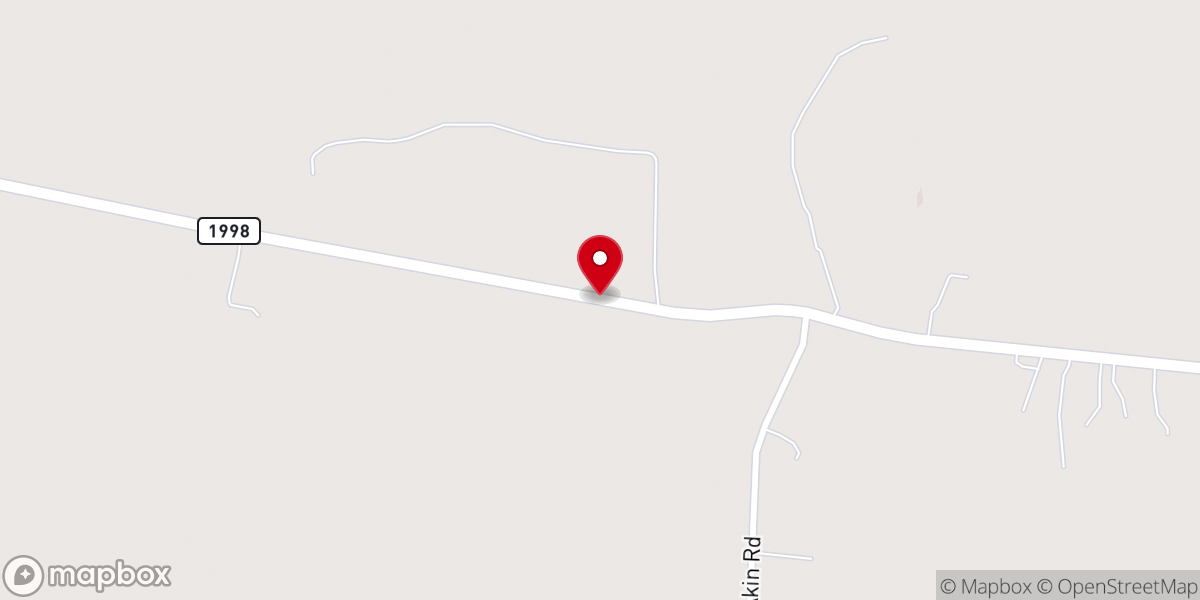 Map showing location of Shiloh Missionary Baptist Church
