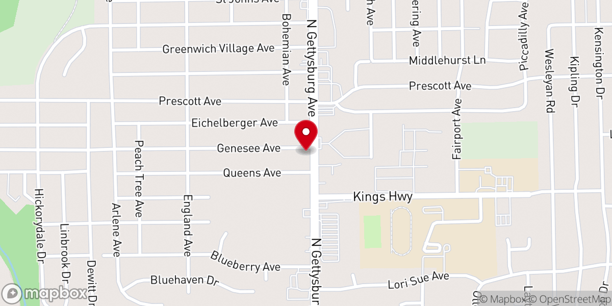 Map showing location of Church of God Militant Pillar and Ground of Truth