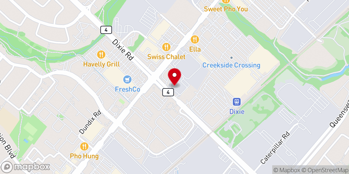Map showing location of New Hope Church
