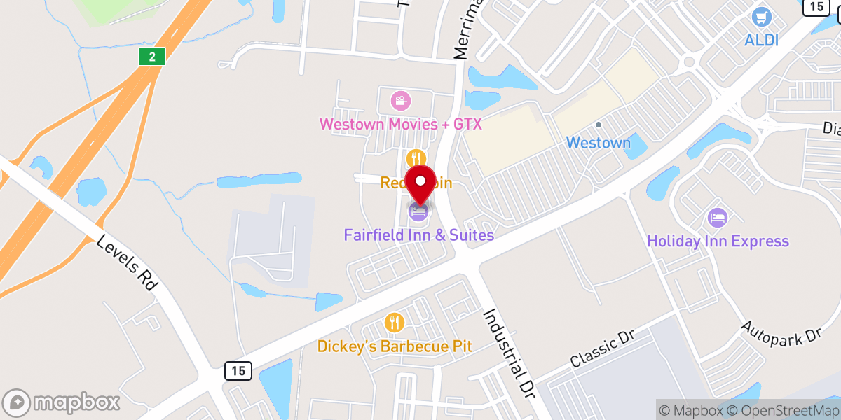 Map showing location of Ministry of Repentance and Holiness - Delaware Main Altar