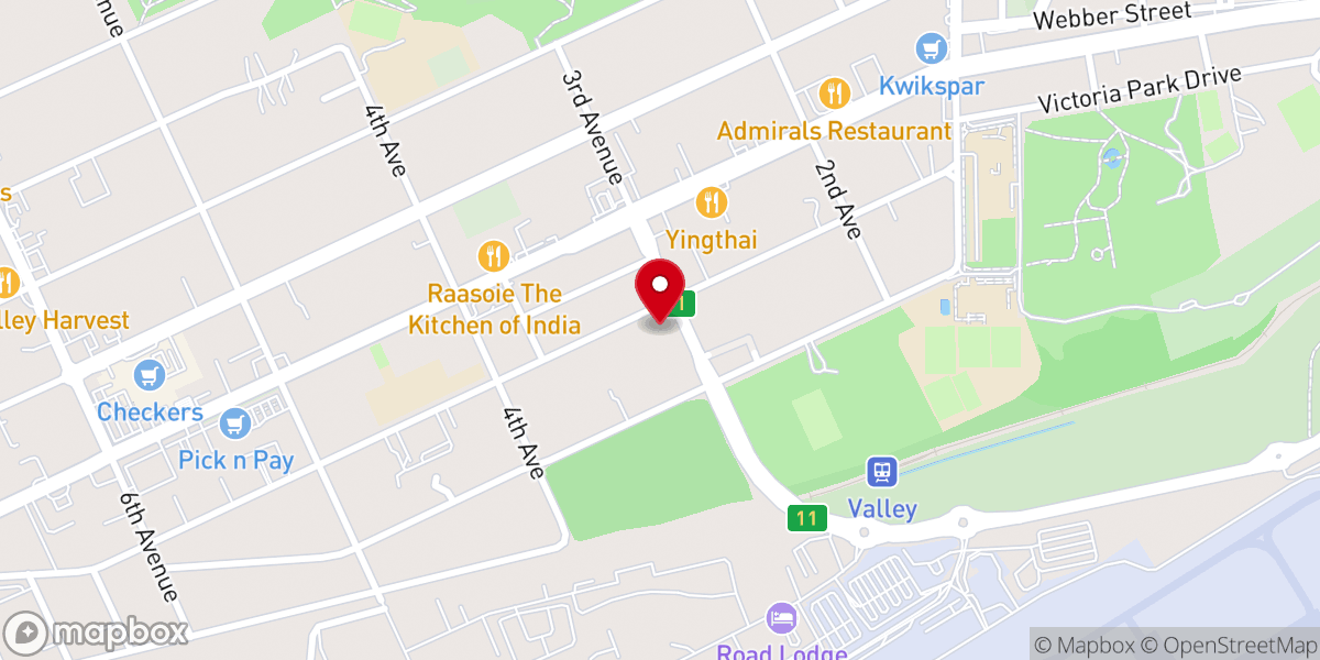 Map showing location of Covenant Grace Church