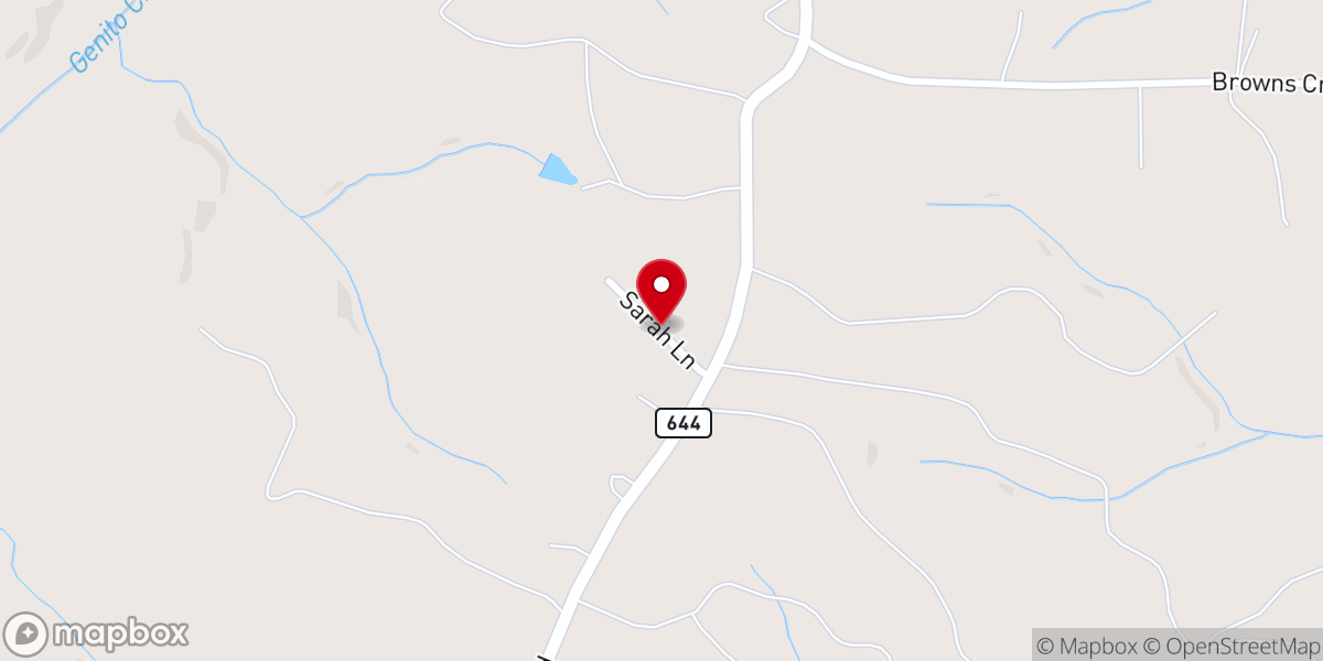 Map showing location of Saint Peter's Church of God in Christ