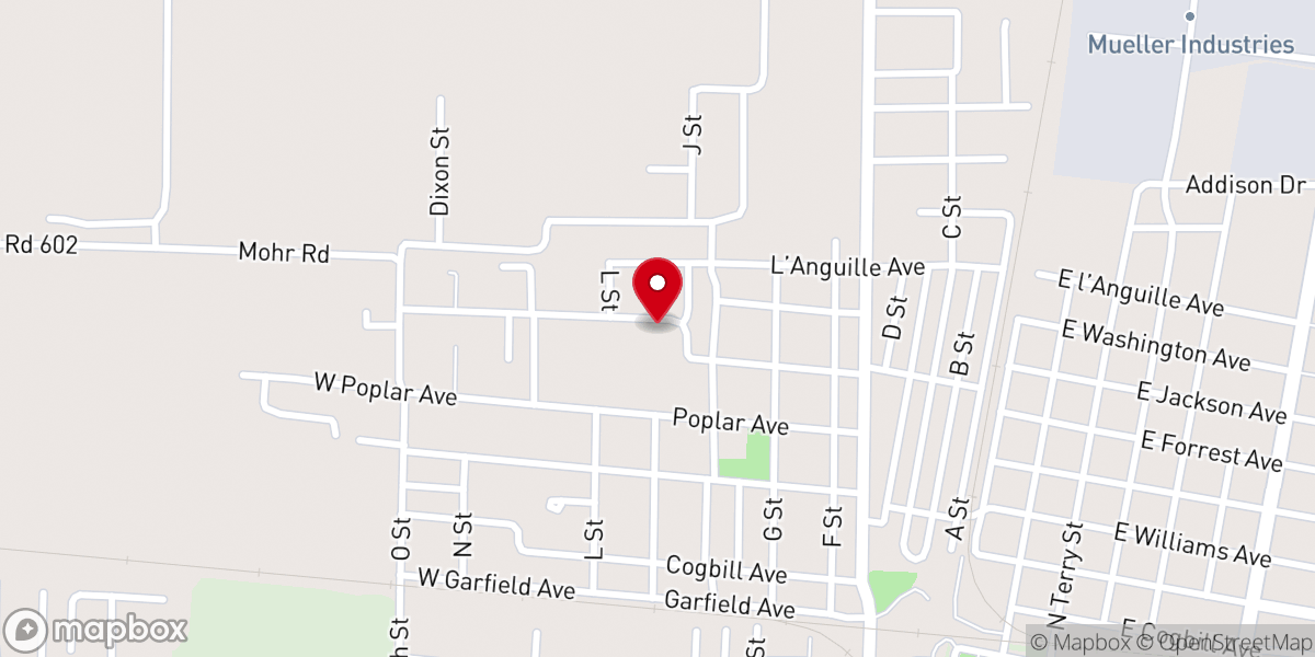 Map showing location of Empowerment For Life Christian Center Church of God In Christ