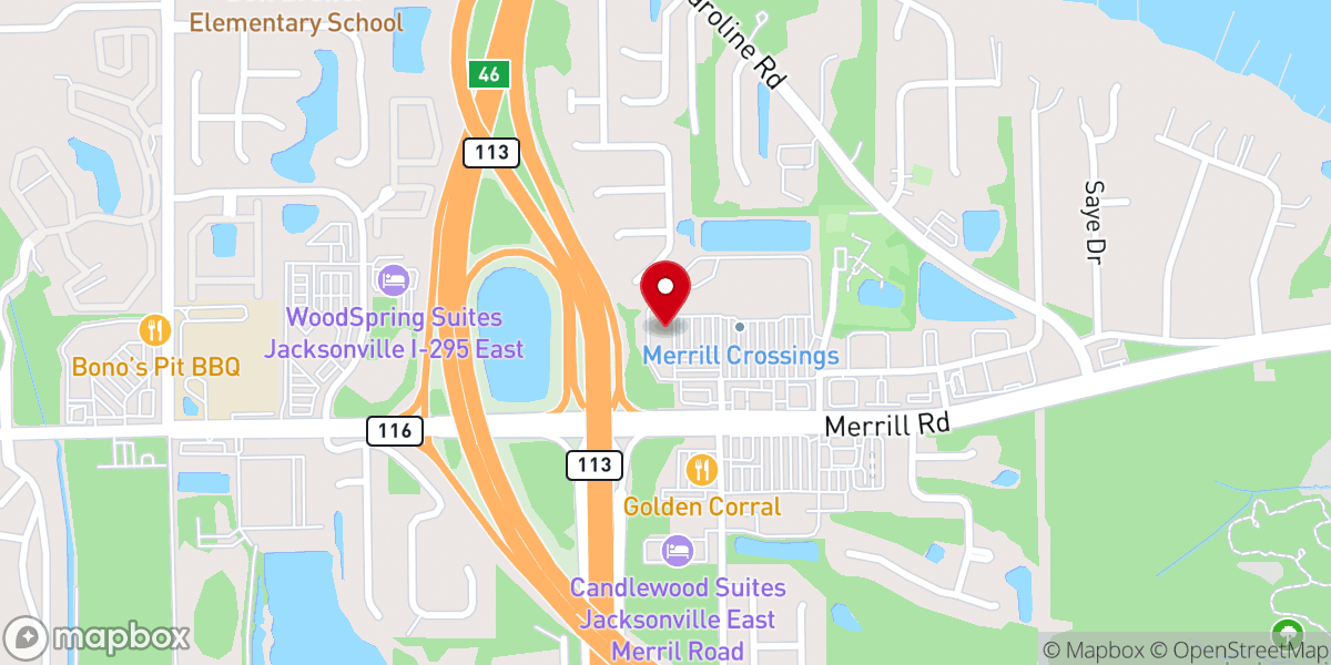 Map showing location of Walk In Wedding Chapel