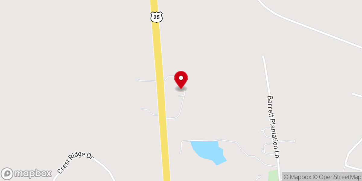 Map showing location of Maranatha Community Church