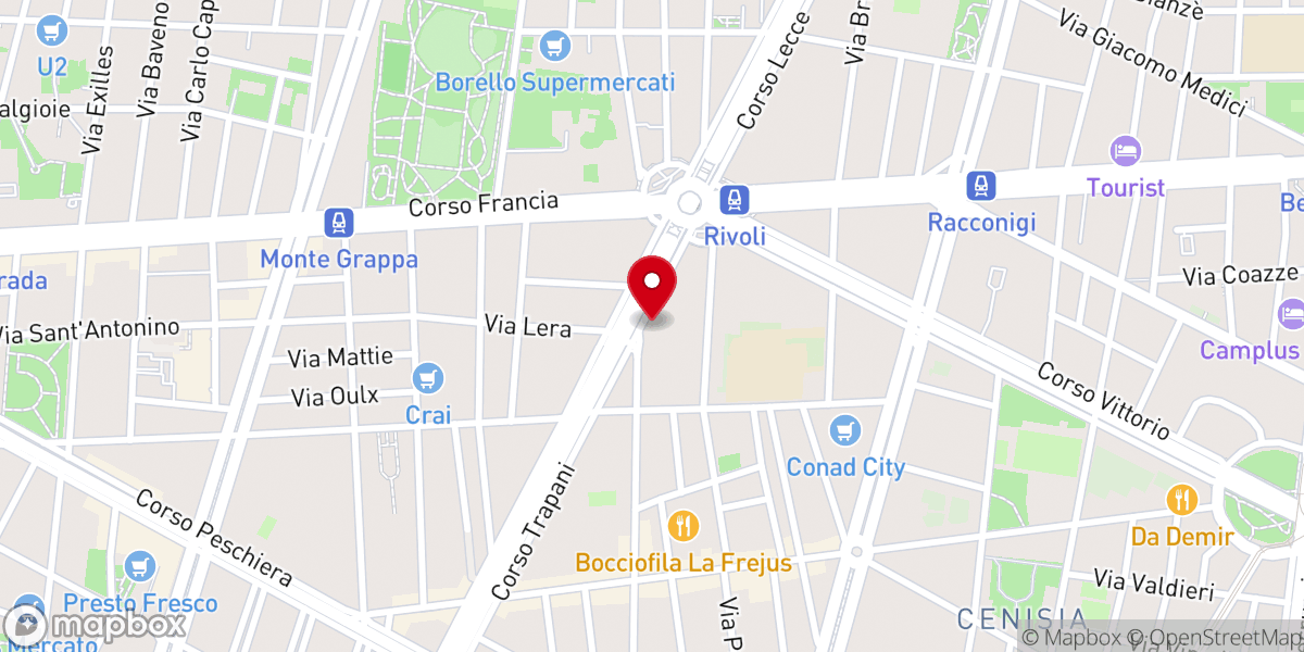 Map showing location of Chiesa Del Regno Di Dio