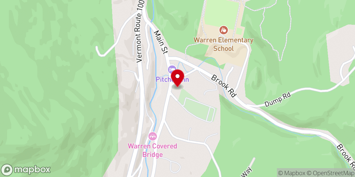 Map showing location of United Church