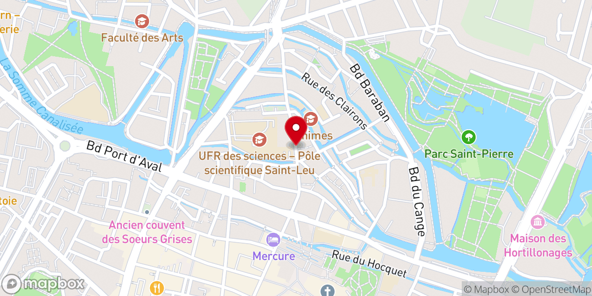 Map showing location of Saint-Leu