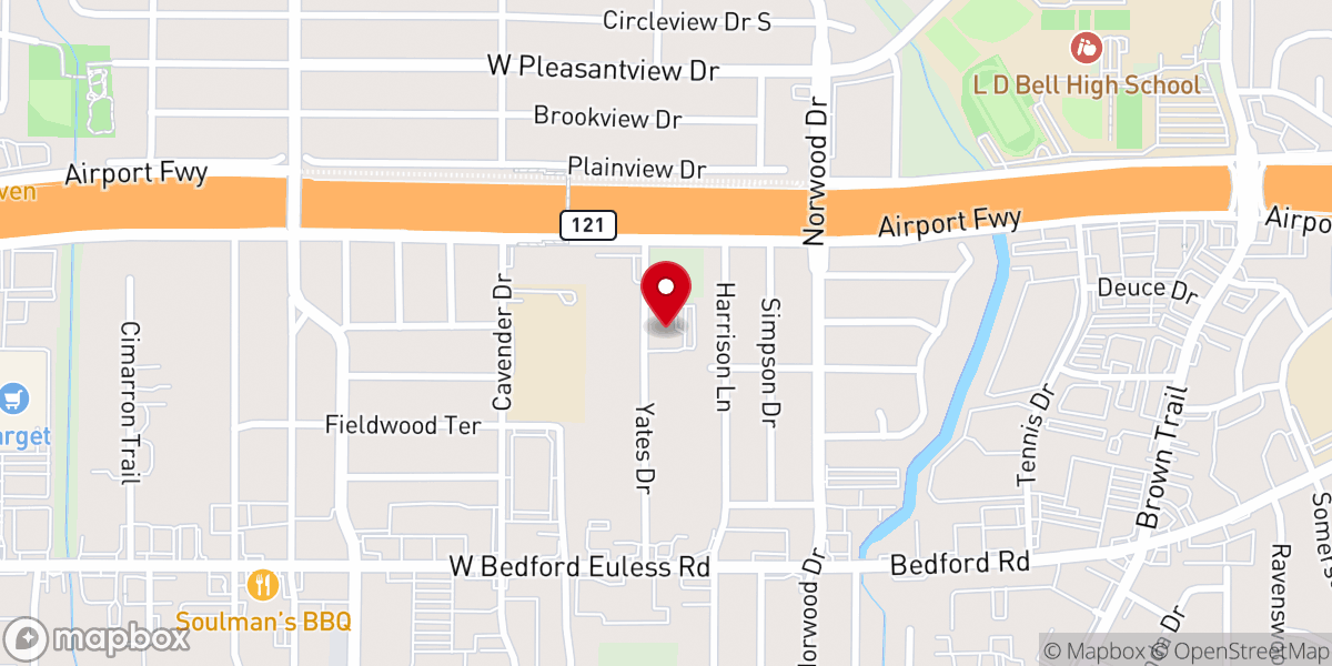 Map showing location of Way of Life Church