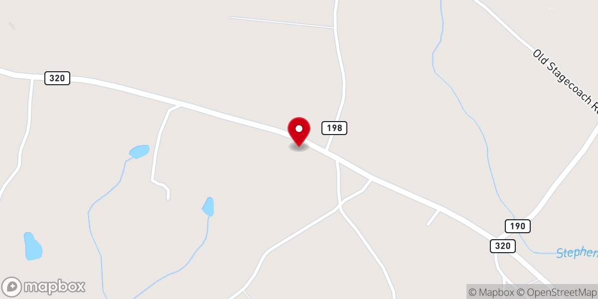 Map showing location of RUHAMAH PENTECOSTALl HOLINESS CHURCH