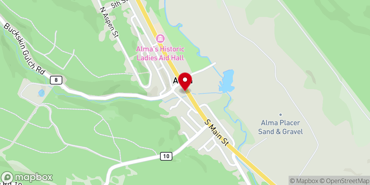 Map showing location of The Stone Church Gathering