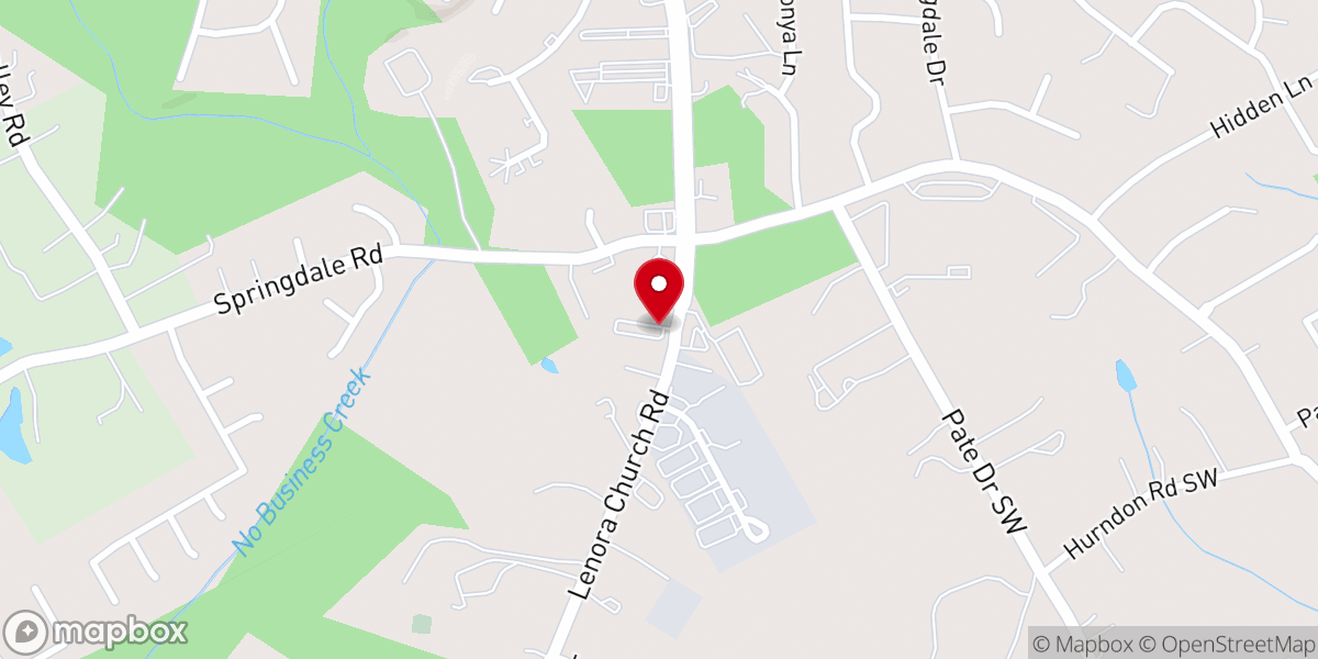 Map showing location of Cornerstone Church in Zion