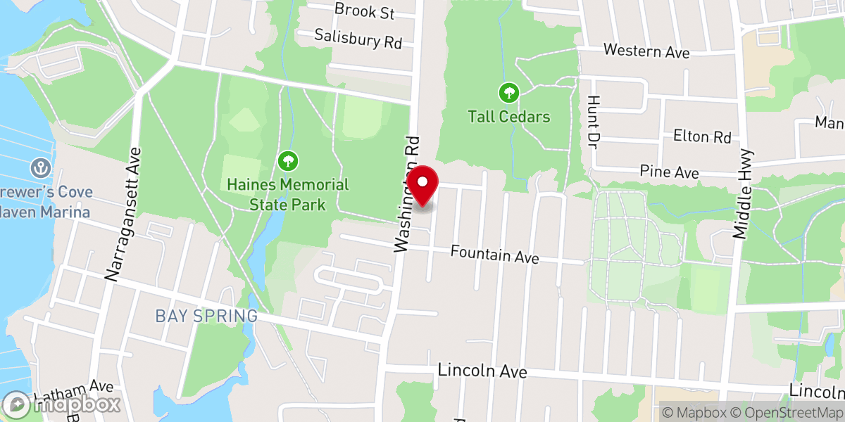 Map showing location of Saint Lukes Roman Catholic Church