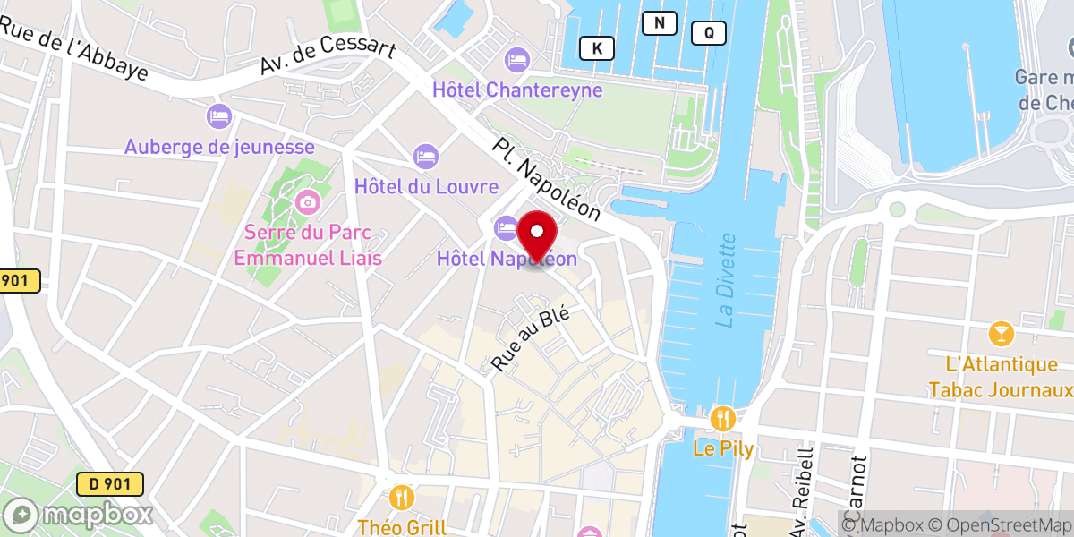 Map showing location of Siloë Cotentin