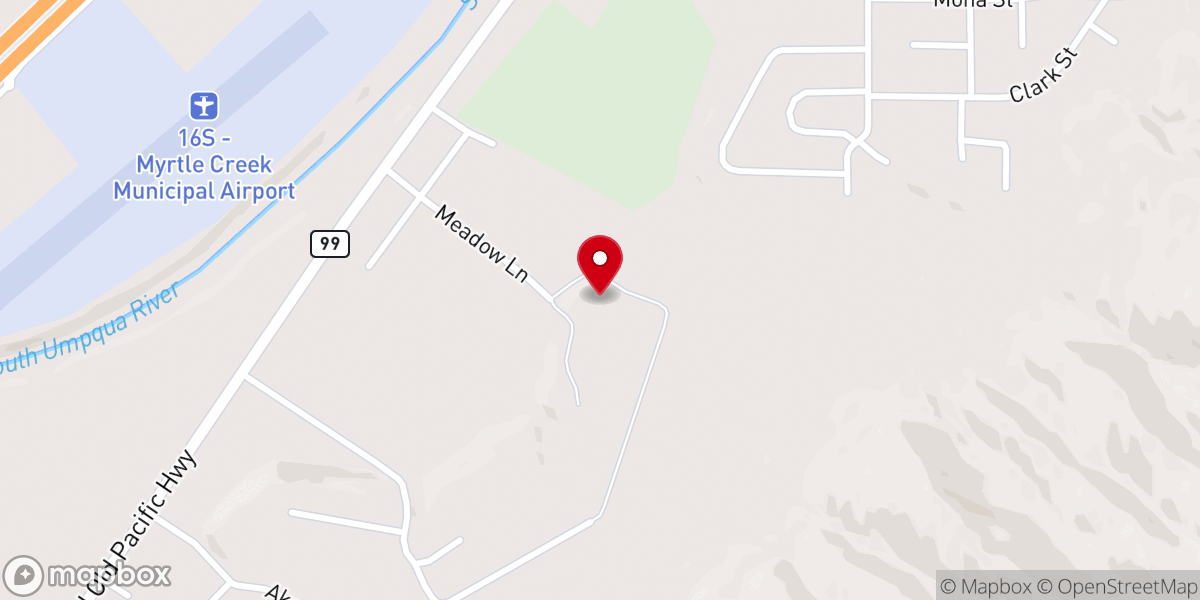 Map showing location of Tri City Presbyterian Church