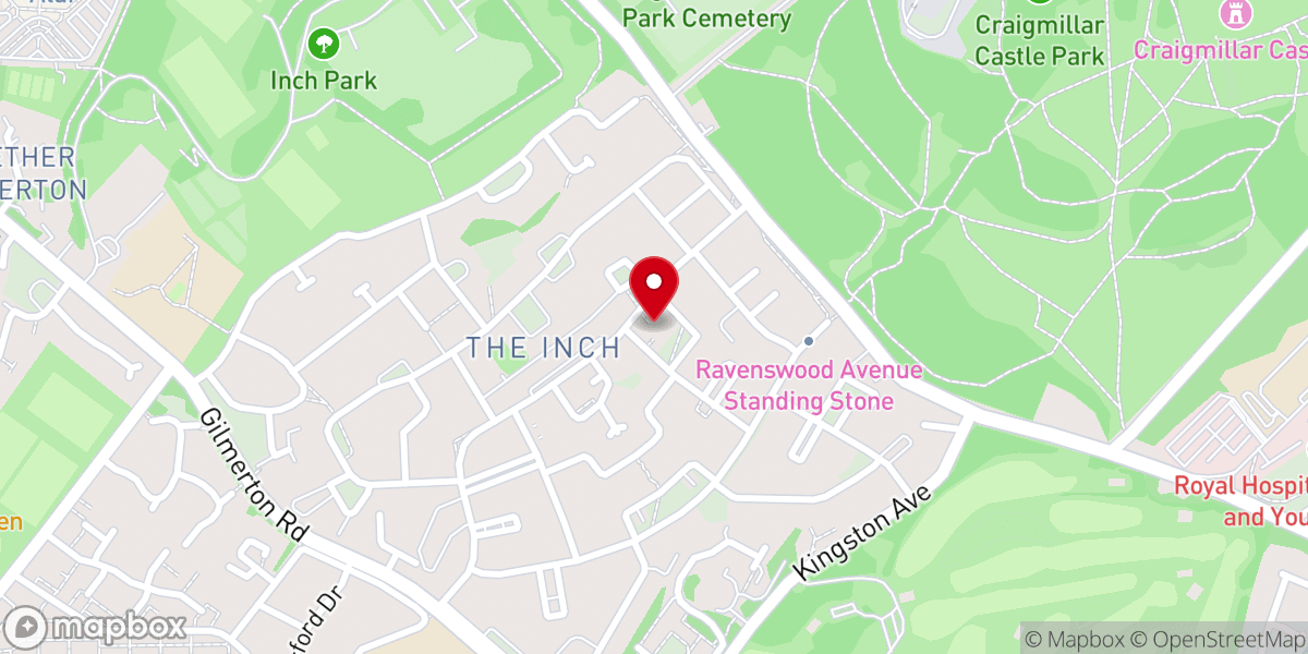 Map showing location of St. Gregory the Great Catholic Church
